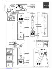 Gitzo Explorer Basalt GT2930EX Parts List