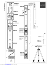Gitzo Series 2 Explorer GT2530EX Parts List