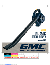 GMC PB26CC Instruction Manual