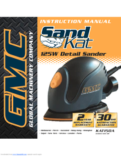 Gmc Sand Kat KAT150A Instruction Manual