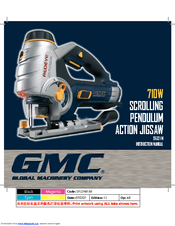 GMC SPJ2HM Instruction Manual