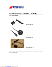 Globalsat Bu 353 Manuals Manualslib