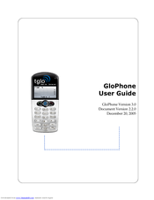 Globe GloPhone tglo User Manual