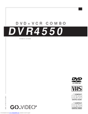 Go-Video DVR 4550 User Manual