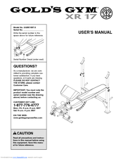 Gold's Gym GGBE1067.0 User Manual