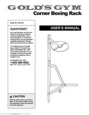 Gold's Gym GACR02 User Manual
