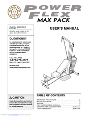 Gold's Gym GGMC0622.0 User Manual