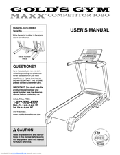 Gold's Gym PERFORMANCE 1450 PFTL14511.0 User Manual