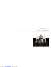 Goldmund Reference II Turntable Assembly & User Manual