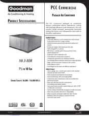 Goodman PCC 10.3 EER Specifications