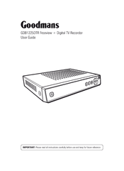Goodmans GDB1225DTR User Manual