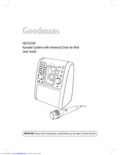 Goodmans XB7CDGIP User Manual