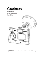 Goodmans GFMTDAB10 User Manual