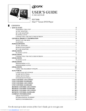 Gpx PD7709B User Manual