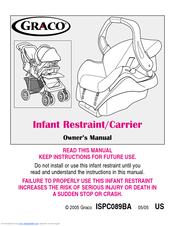 Graco 8465GIS3 - SnugRide Infant Car Seat Owner's Manual