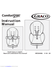 Graco ComfortSport ISPC099BA Instruction Manual