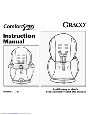 Graco ComfortSport 5-Point Instruction Manual