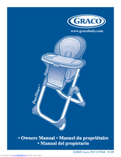 Graco DuoDiner PD115794A Owner's Manual