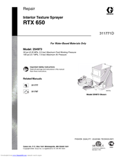 Graco 254973 Repair Manual