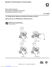 Graco 695 LOW Operation Manual