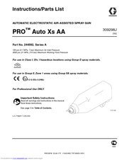 Graco TI1713A Instructions-Parts List Manual