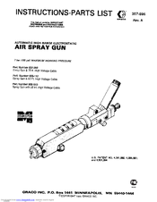Graco 307-896 Instructions-Parts List Manual