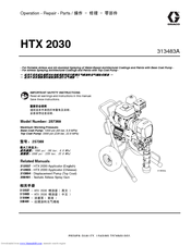 Graco HTX 2030 Operation - Repair - Parts