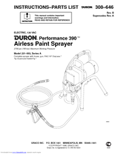 Duron DURON 231-553 Instructions Manual