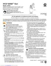 Graco EDGE ti13852a Important Safety Instructions Manual