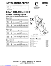 Graco GMax 233007 Instruction & Repair Manual