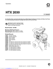 Graco HTX 313888B Operation Manual
