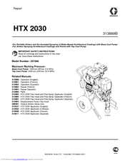 Graco HTX 313889B Repair Manual