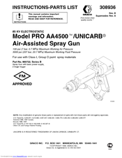 Graco UNICARB Instructions-Parts List Manual