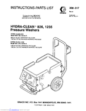 Graco Hydra-Clean 308-517 Instructions-Parts List Manual