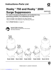 Graco Husky 239126 Instructions-Parts List Manual