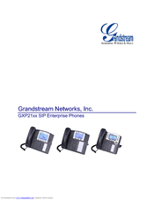 Grandstream Networks GXP21XX User Manual