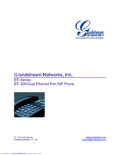 Grandstream Networks BT-200 User Manual