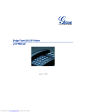Grandstream Networks BudgeTone-201 User Manual