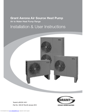 Grant Aerona HPAW110 Installation And User Instructions Manual