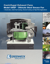 Greenheck USGF-140HP Brochure & Specs