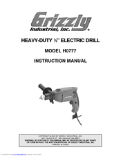 Grizzly H0777 Instruction Manual