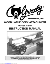 Grizzly G2891 Instruction Manual