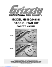 Grizzly H8181 Owner's Manual