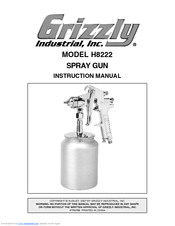 Grizzly Model H8222 Instruction Manual