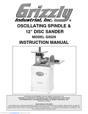 Grizzly G0529 Instruction Manual