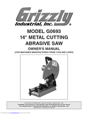 Grizzly G0693 Owner's Manual
