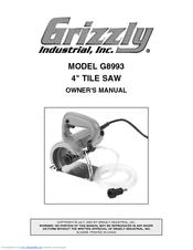 Grizzly G8993 Owner's Manual