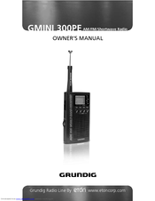 Grundig GMINI 300PE Owner's Manual