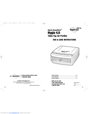 Germ guardian AC-4000 Manuals | ManualsLib