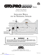GTO RB923 rev Installation Manual